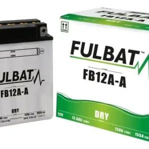 Akumulator FULBAT YB12A-A (12N12A-4A-1) (suchy, obsługowy, kwas w zestawie) Wyjątkowa oferta